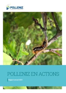 1er de couverture du rapport d'activité 2021