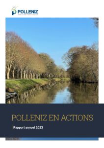 1er de couverture du rapport d'activité 2023